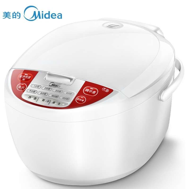 美的（Midea)FD409智能可预约电饭煲 4升/4L 白色
