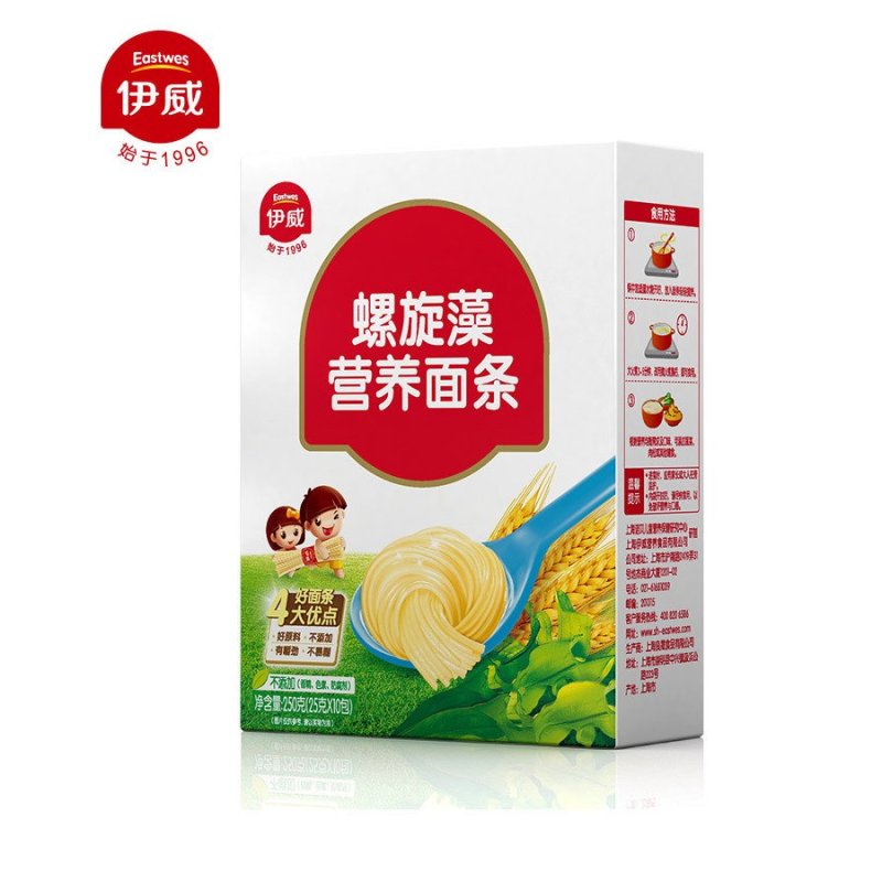 伊威(eastwes)螺旋藻营养面250g