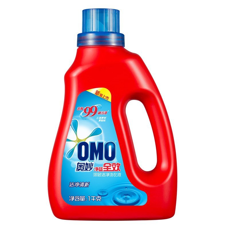 奥妙净蓝全效洗衣液1kg