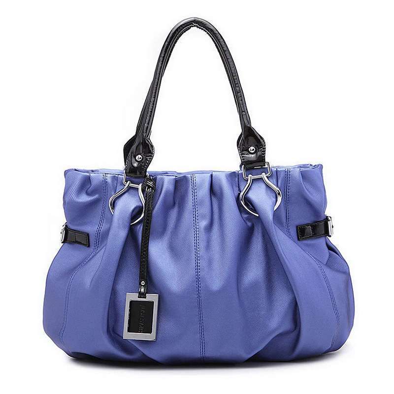 JUSTSTAR欧时纳 正品女包款款深情优雅单肩包 472蓝色