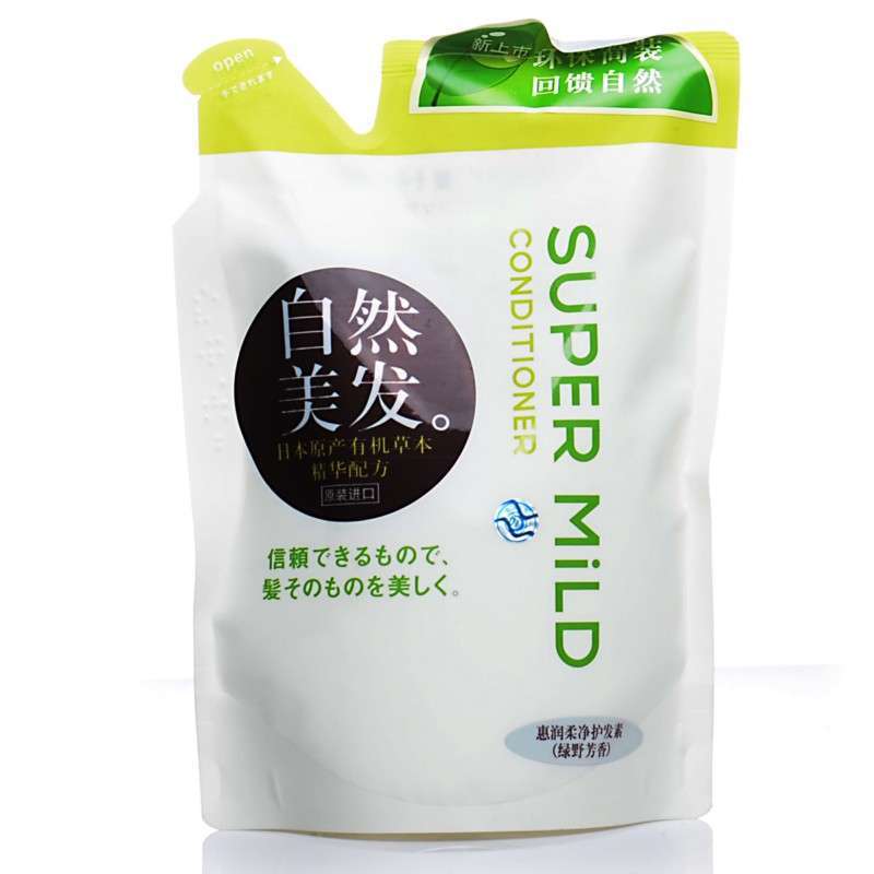 资生堂惠润柔净洗发露替换装（绿野芳香）
