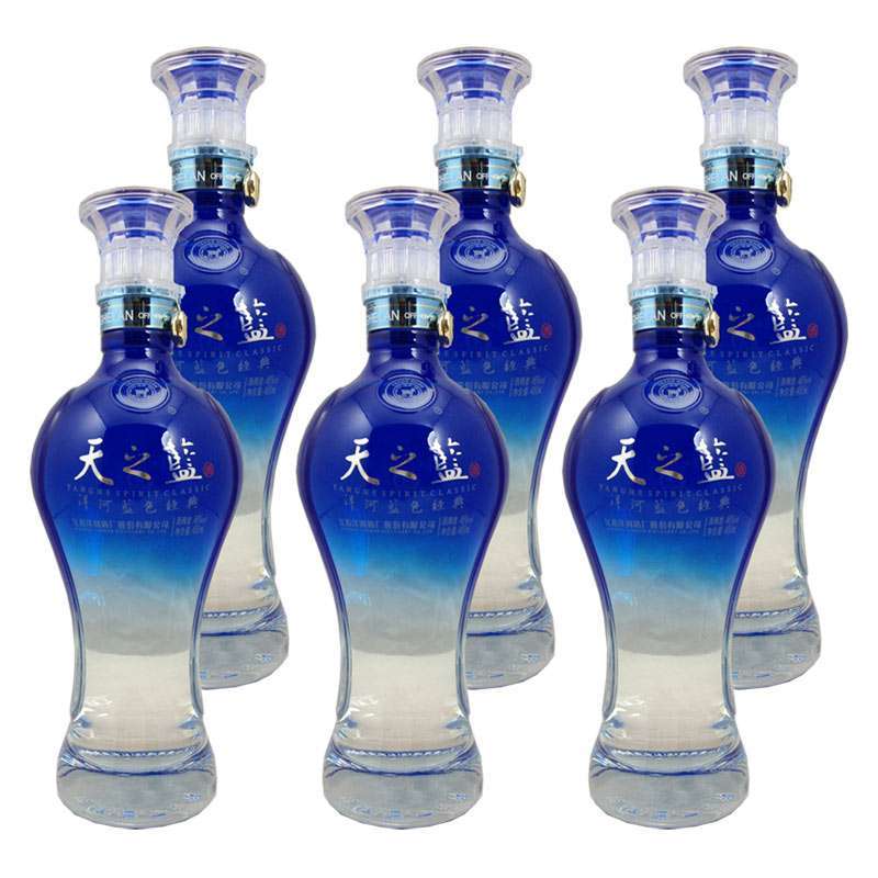 洋河天之蓝46度480ml （6瓶套装）.