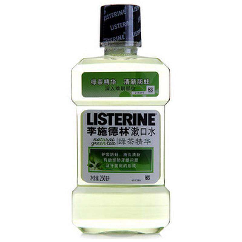 李施德林绿茶精华漱口水250ml