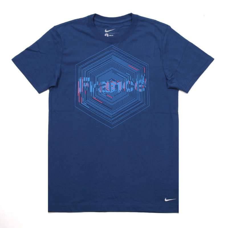 Nike 耐克 2012新款男子法国队短袖针织衫451373-439 L