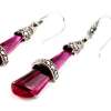 诺曼诺兰S925银镶红刚玉马克塞石耳坠爱相随