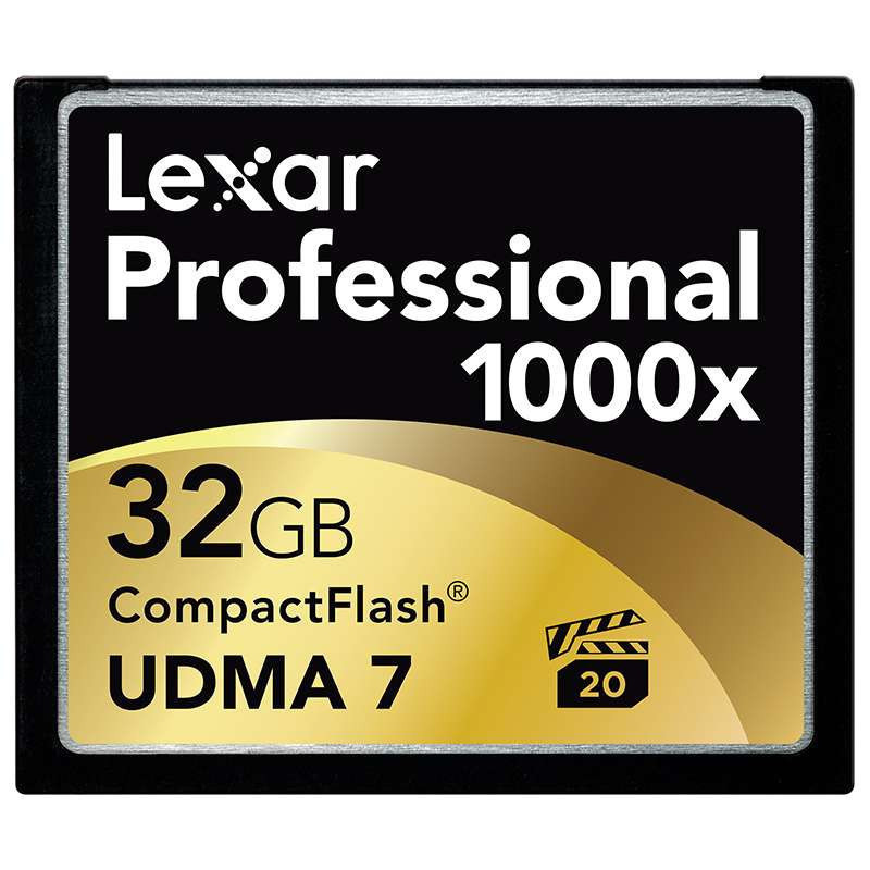 雷克沙(LEXAR)32G(1000X) CF储存卡