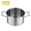 KMW晶品复底汤锅 不粘锅304不锈钢加厚复底汤锅煲汤锅电磁炉通用