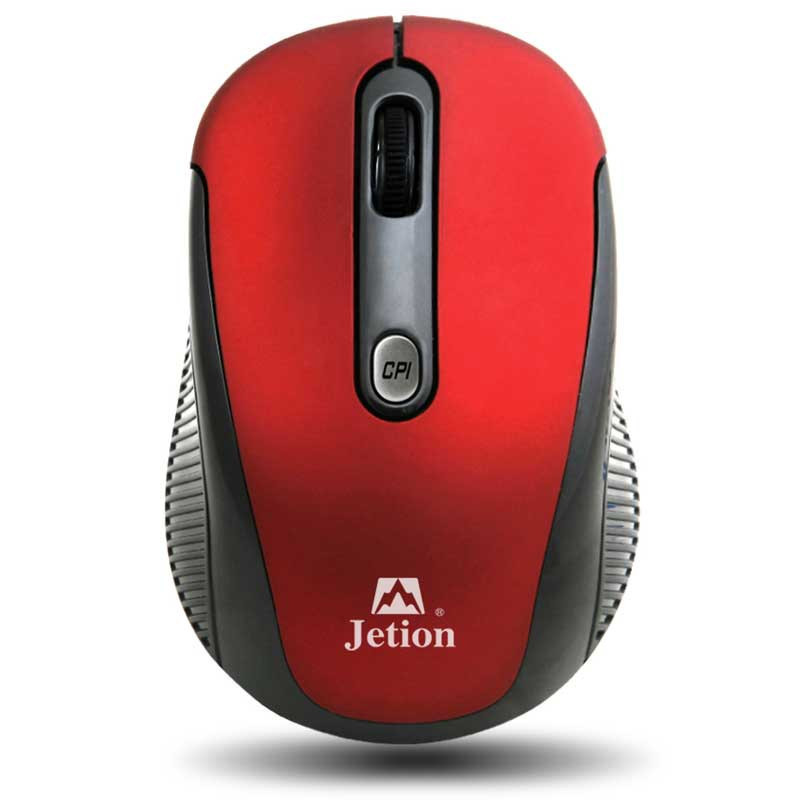 吉星无线2.4G光电鼠标 JT-DMS060 (红色)