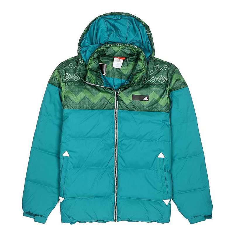 adidas阿迪达斯12年新款男子羽绒茄克W57810绿色XXXL