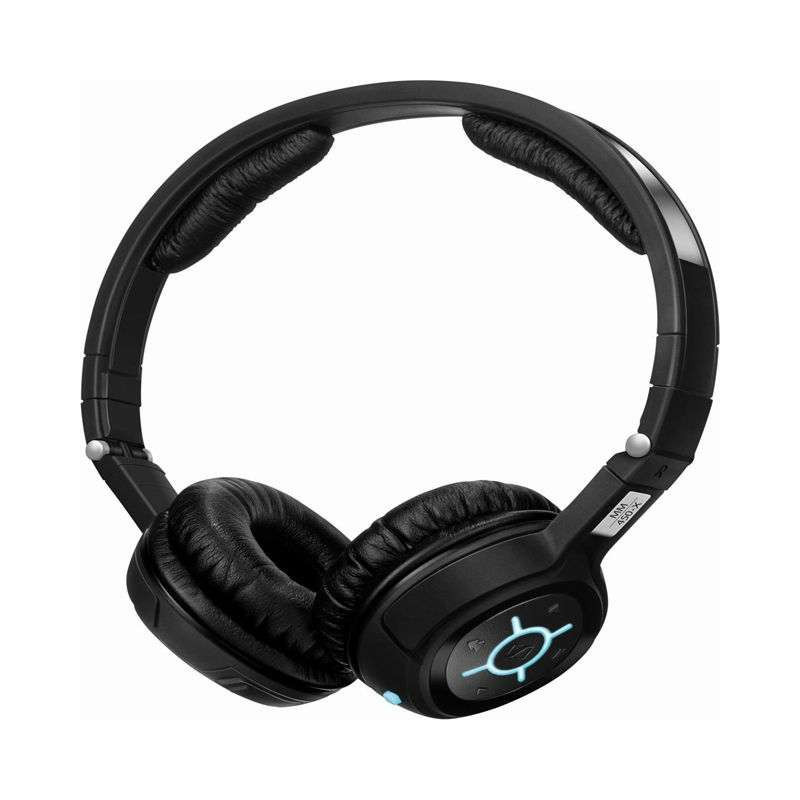 森海塞尔(Sennheiser) MM450X 头戴式降噪耳机 支持蓝牙通讯 可折叠 黑色