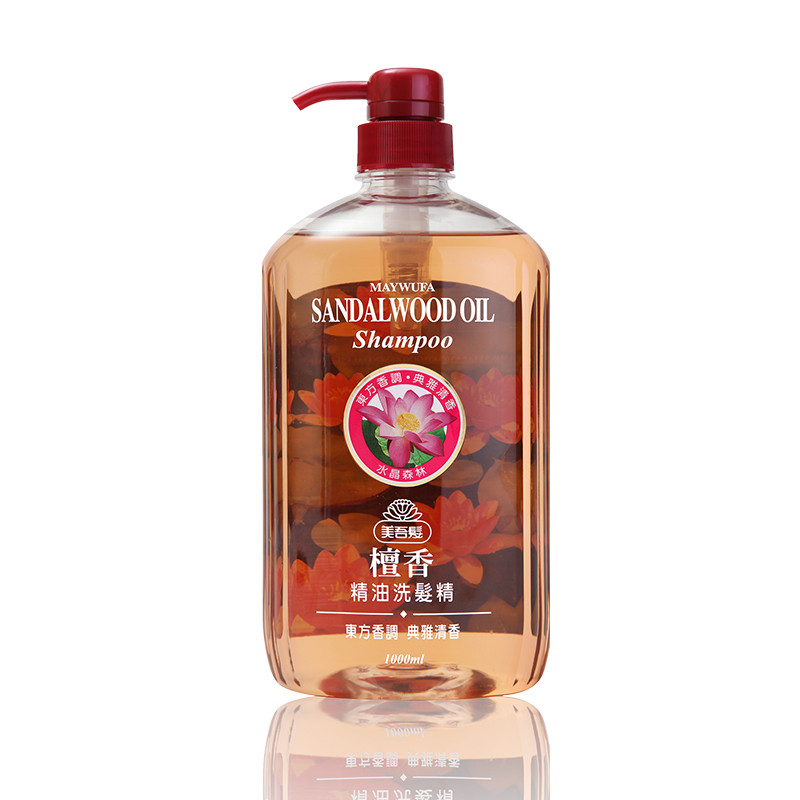 美吾发水晶森林檀香精油洗发水1000ml