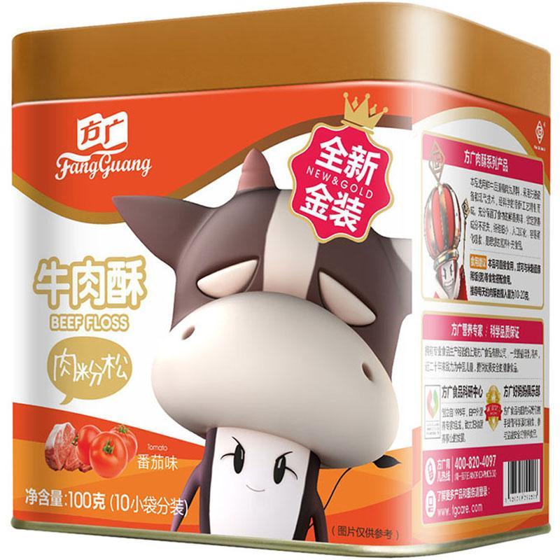 方广牛肉酥（番茄味）100g