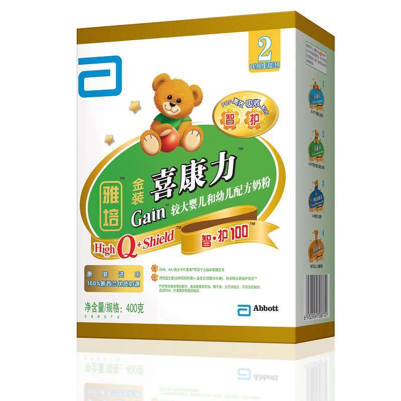 雅培金装喜康力2(智护100)400g