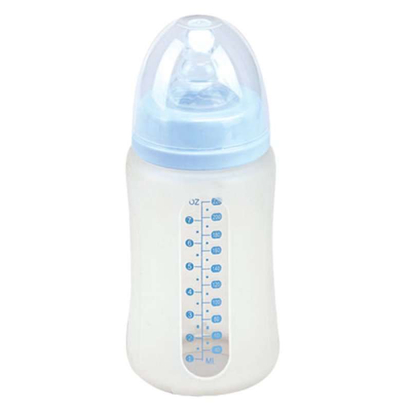 母爱柔软防烫玻璃奶瓶220ML