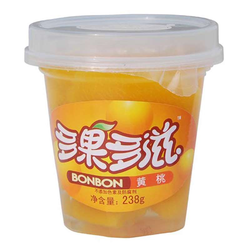 栗源多果多滋黄桃(果杯)238克