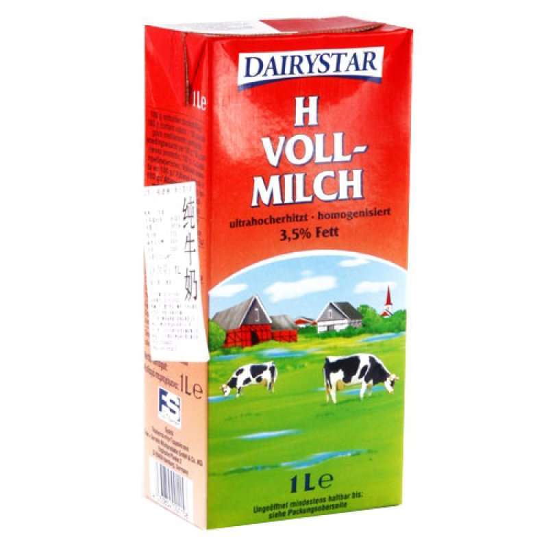 福德塞兰全脂牛奶1L