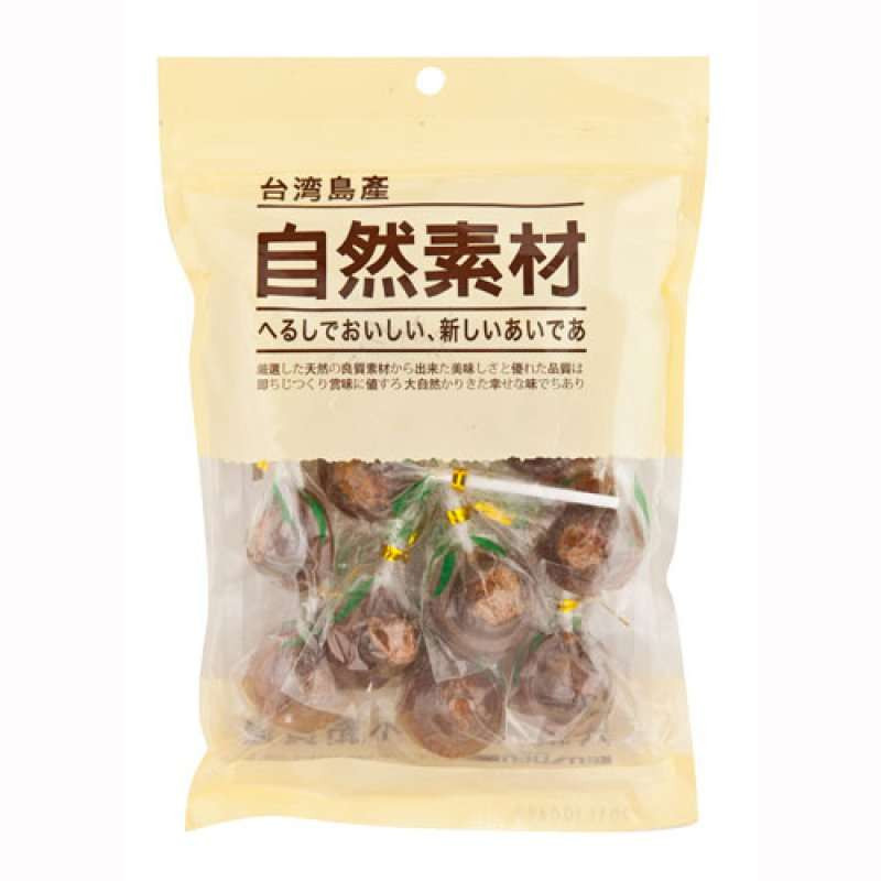 自然素材 黑糖小梅棒棒糖 140g/袋