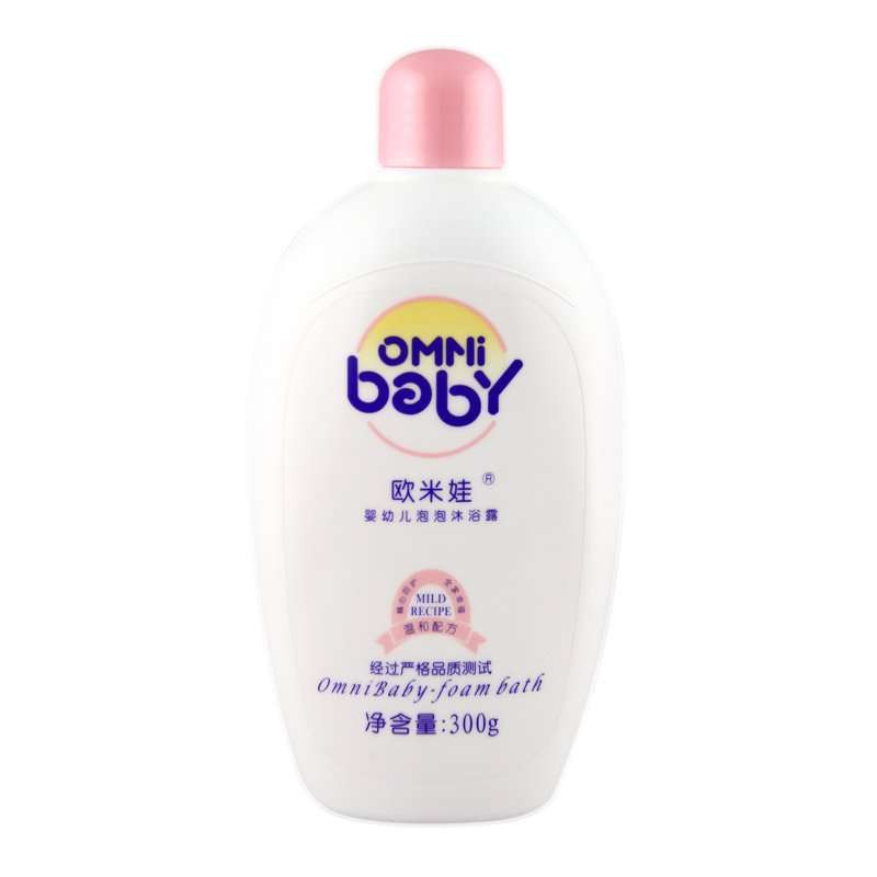 欧米娃婴幼儿泡泡沐浴露300g