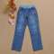 凡兜童装女款牛仔长裤18210701189牛仔蓝/160