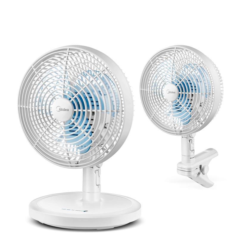 美的(MIDEA) 电风扇 FTW18-12L 机械版 台夹扇