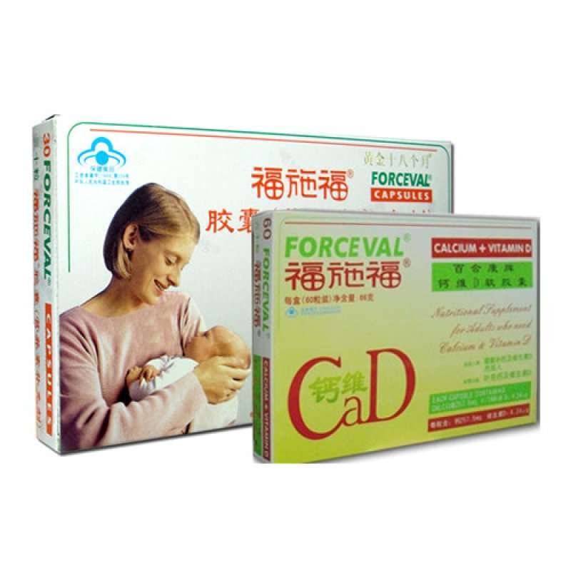福施福促销装（营养素补充剂软胶囊30粒+钙维D软胶囊60粒）