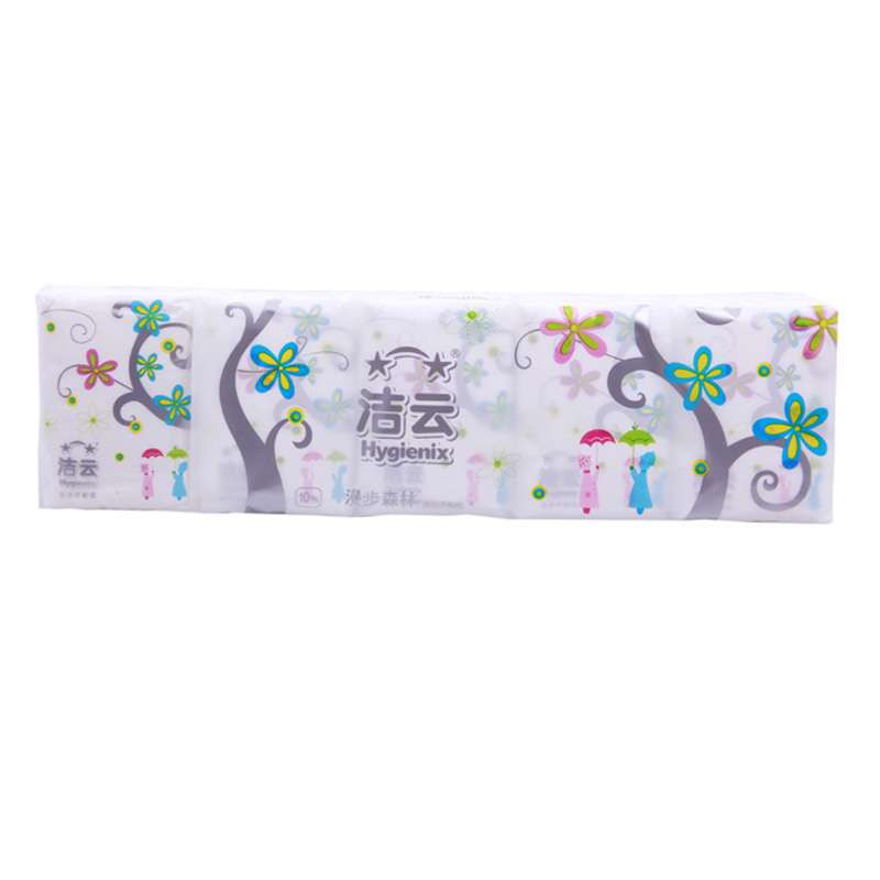 洁云 手帕纸 装迷你2层手帕纸*10包