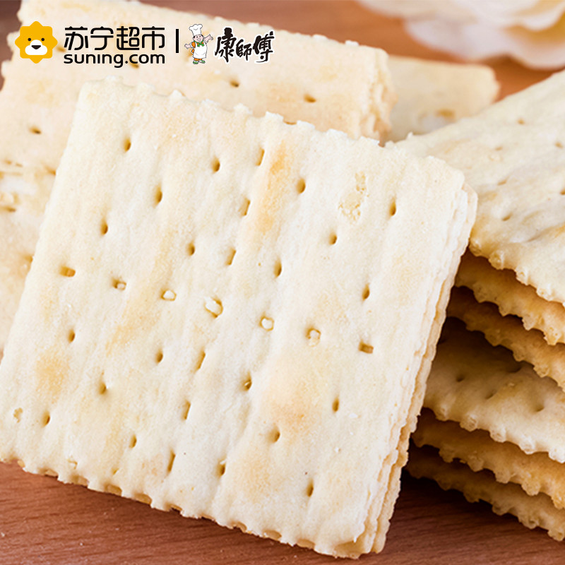 康师傅 3 2苏打夹心饼干(香浓奶油味)125g/袋高清实拍图