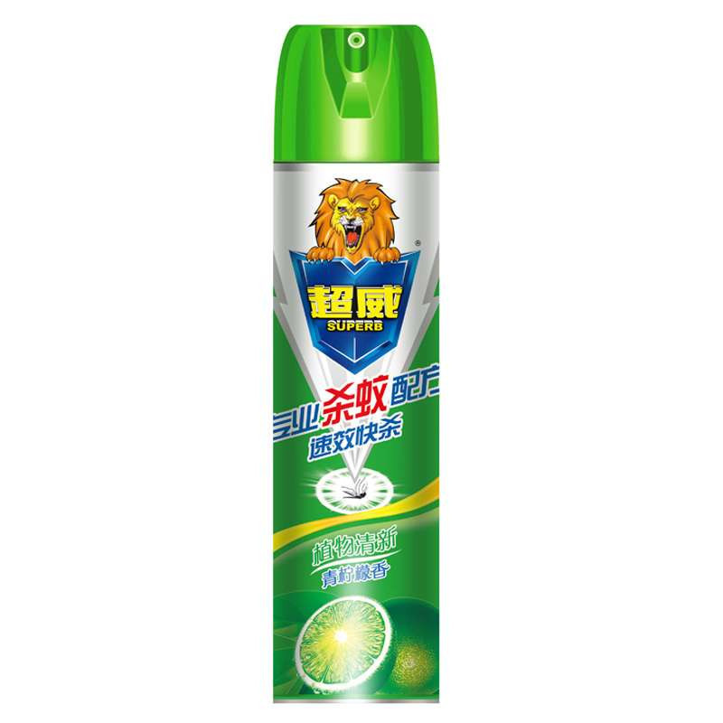 超威杀蚊气雾剂青柠檬香600mL
