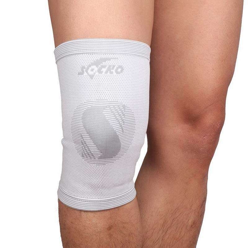 圣蓝戈专业型针织护膝T120灰色S