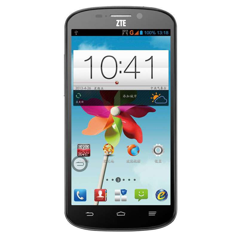 ZTE/中兴 安卓智能手机 N919 (蓝星黑) (电信3G)