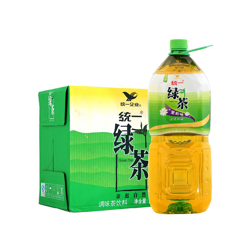 统一绿茶饮料2L*6