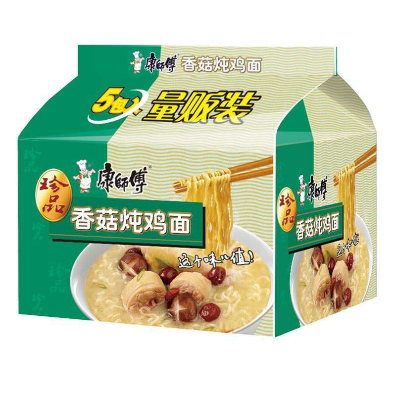 康师傅珍品香菇炖鸡五包入98gX5