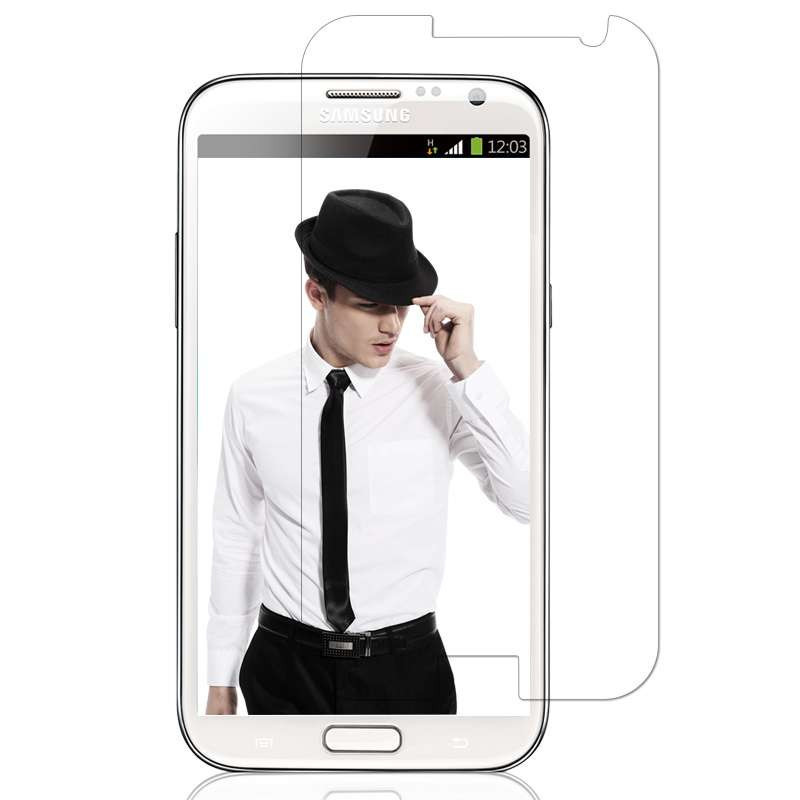 TAKEFANS超薄磨砂防指纹手机保护贴膜三星GalaxyNote2磨砂