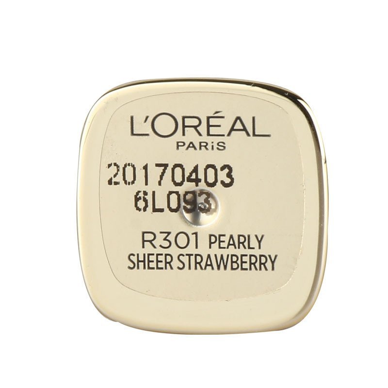 欧莱雅纷泽滋润唇膏 r301 3.7g 草莓红