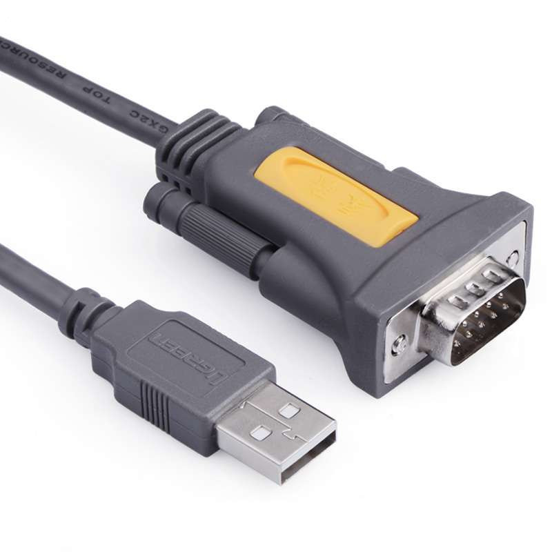绿联（UGREEN）20222USB转RS232串口连接转换线DB9转接线2米