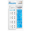 飞利浦(PHILIPS)SPS2820B/93 八位总控1.8米插座