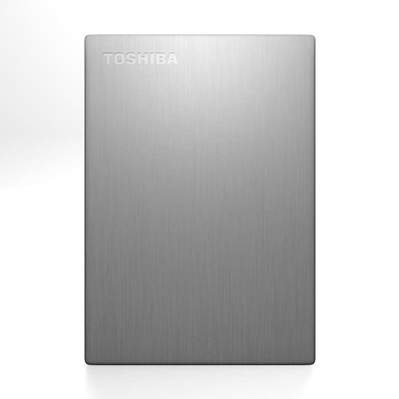 东芝移动硬盘2.5英寸 恺乐slim薄系列 （USB3.0）1TB（银色）
