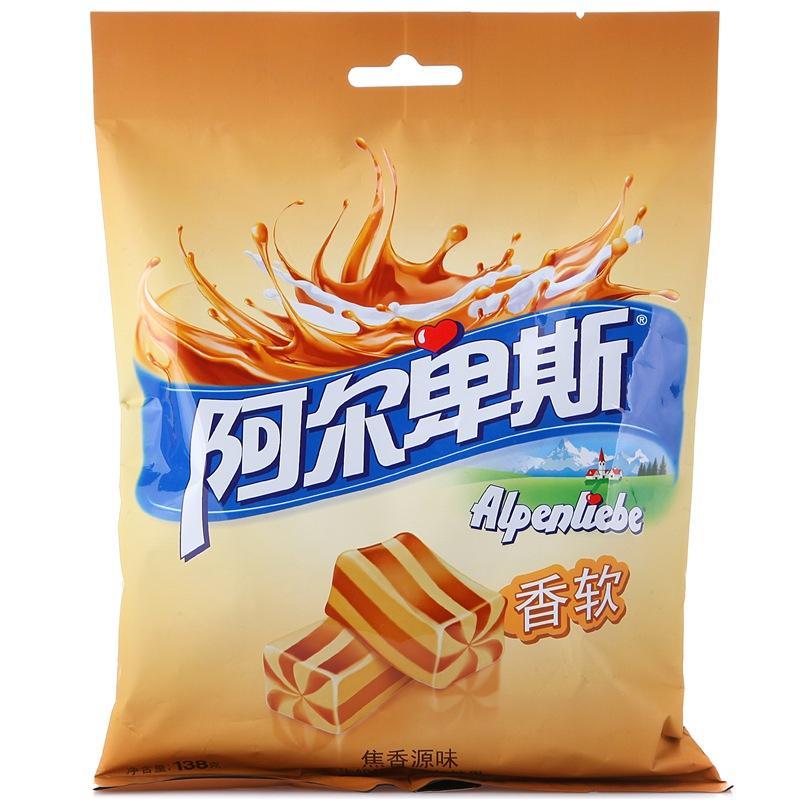 阿尔卑斯原味牛奶软糖138g
