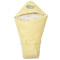 贝贝怡 新生儿用品冬季婴儿暖棉包巾加厚纯棉包被BB950 淡黄 均码