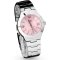 CASIO卡西欧手表 石英女士手表 指针系列 粉色钢带女表LTP-1241D-4A