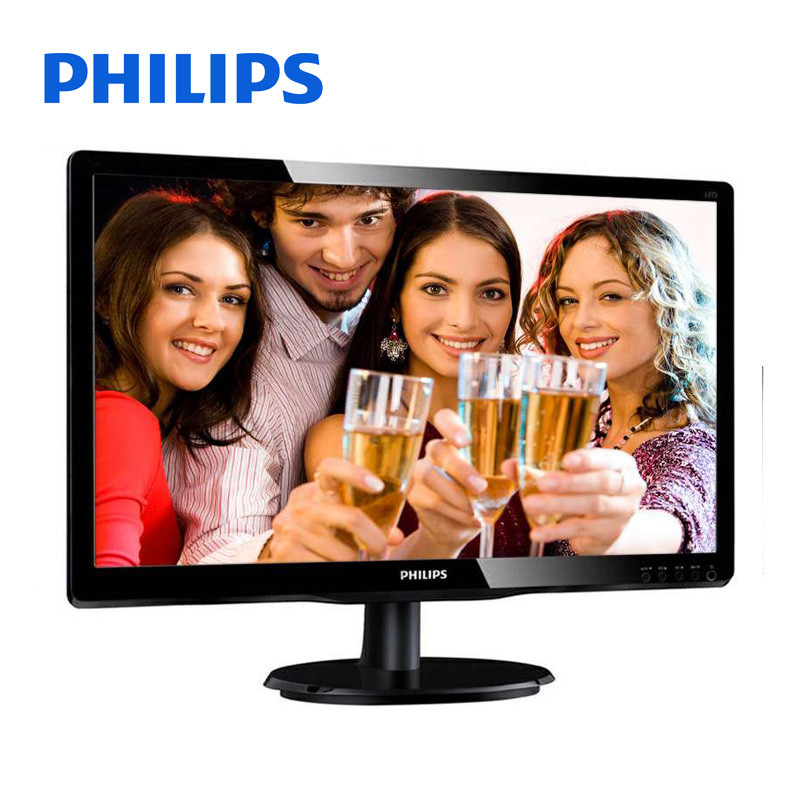 飞利浦（PHILIPS）200V4QSB 19.5英寸 LED宽屏液晶显示器 DVI、VGA双接口