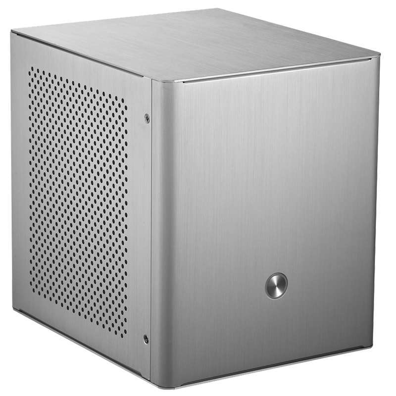 乔思伯（JONSBO）V2 银色 ITX机箱 全铝