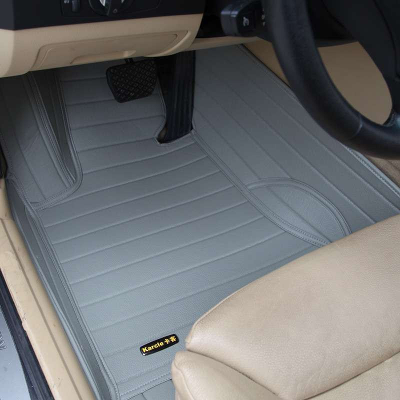 Karcle 卡客 全包围汽车脚垫 皮革专车专用脚垫 （下单后有客服联系确认车型+颜色） 雅致灰
