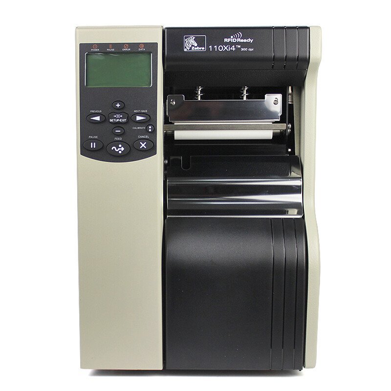 美国斑马 Zebra 110Xi4 300dpi 工业级条码打印机 热转印/热敏 标签打印机 工商用打印机