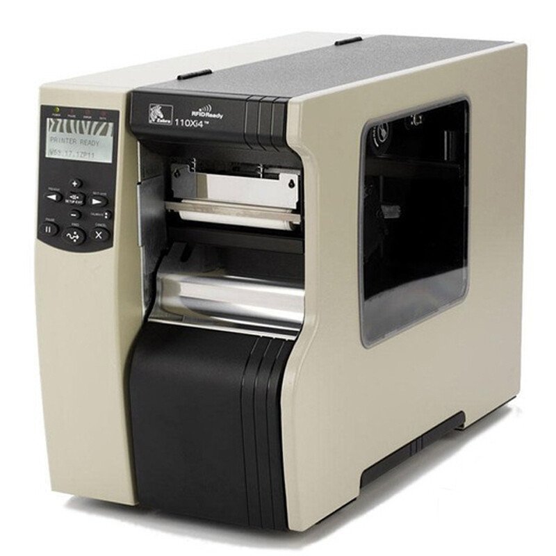 美国斑马 Zebra 110Xi4 600dpi 工业级条码打印机 热转印/热敏 标签打印机 工商用打印机
