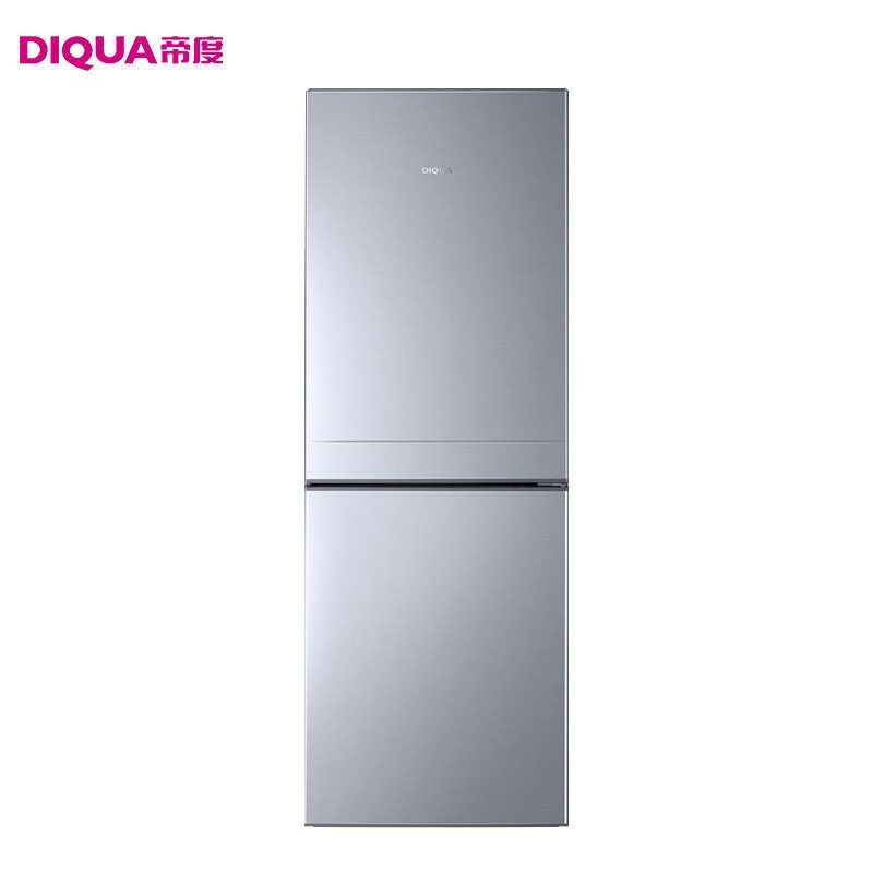帝度（DIQUA) 188升两门冰箱BCD-188A（亮银横纹）