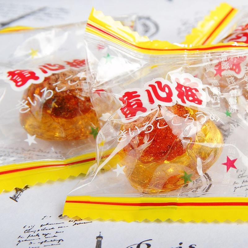 自营儿时记忆 自然派黄金梅心糖 话梅糖夹心喜糖 硬质糖果零食300g