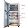 康星消毒柜ZTP100-N 消毒柜立式消毒碗柜家用高温臭氧
