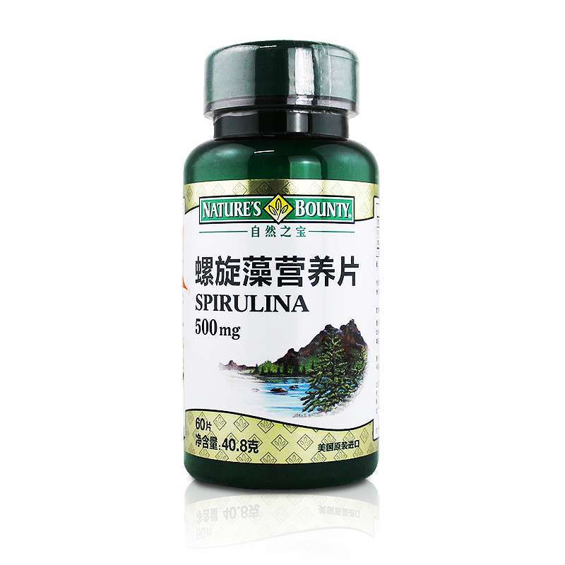 自然之宝 螺旋藻片60片