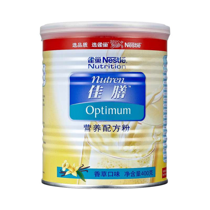 雀巢(Nestle)佳膳营养配方粉（4岁以上及普通人群）400g 香草口味